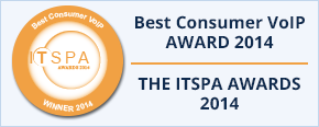 Best Consumer VoIP Award 2014, THE ITSPA AWARDS 2014